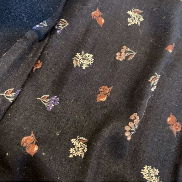 Vtg Forecaster of Boston Double Breasted Navy Wool Coat W12 Lined Matching Scarf - Picture 10 of 12